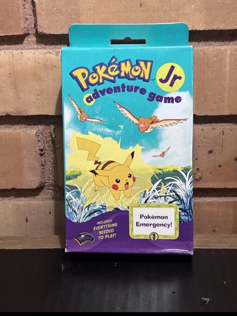 Vintage 1999 Wizards Of The Coast Pokémon Jr Adventure Game Sealed Made In USA
